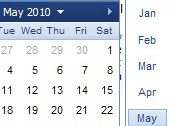 jquery calendar thumb