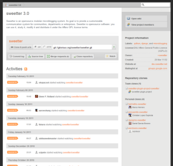 Sweetter Free Python Twitter-Like Open Source Software Sweetter Free Python Twitter-Like Open Source Software