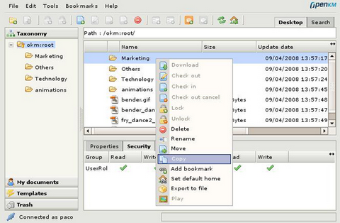 document-man OpenKM Document Management System